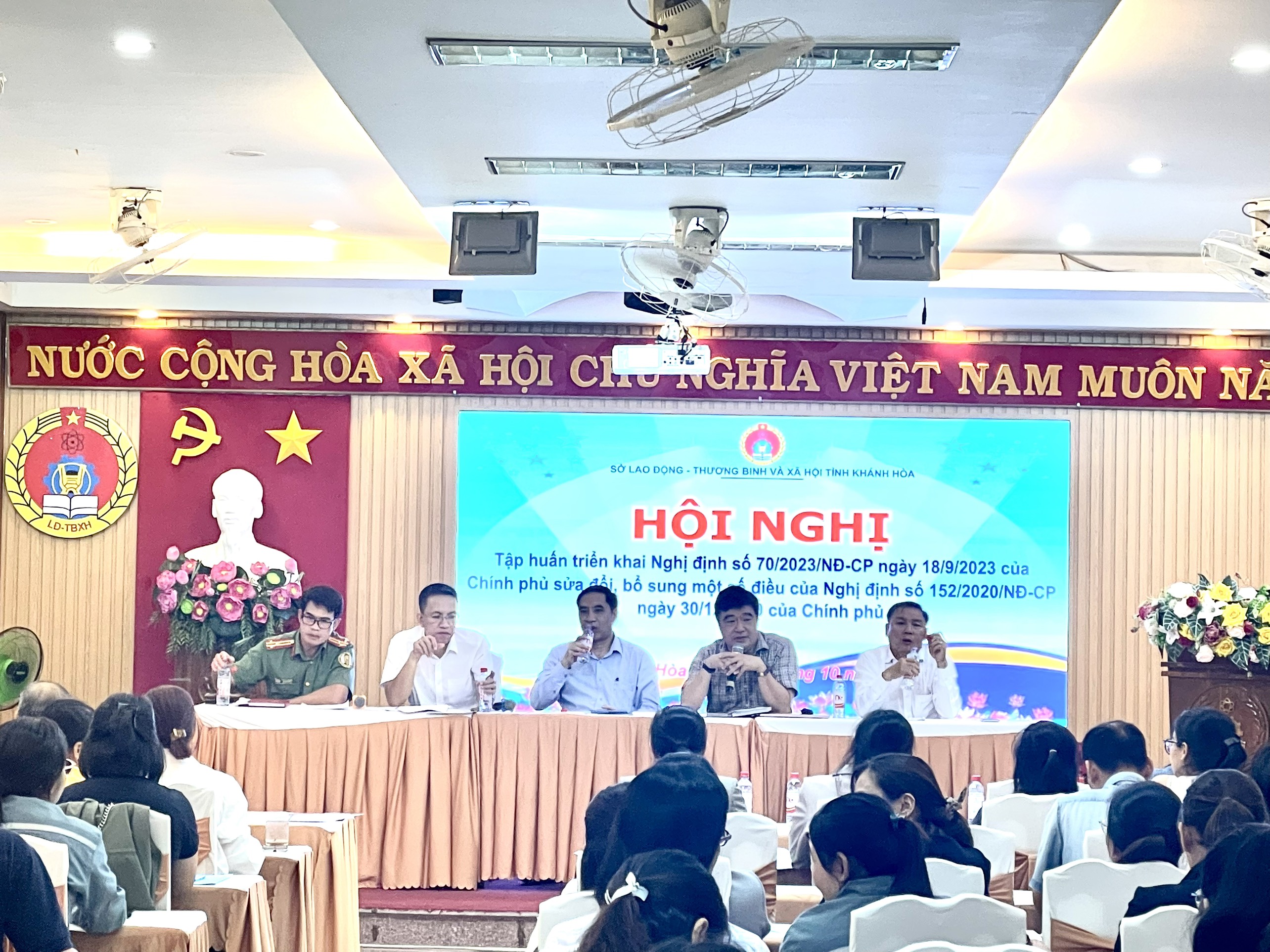 Nhân Kiệt tham gia Hội nghị triển khai Nghị định 70/2023 về lao động người nước ngoài làm việc tại Việt Nam của Cục Việc làm tại Khánh Hoà